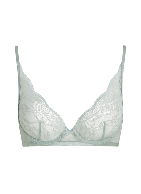 Isabelle Non-Padded Underwired Bra, Green