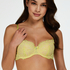 Marina Padded Underwired Bra, Yellow