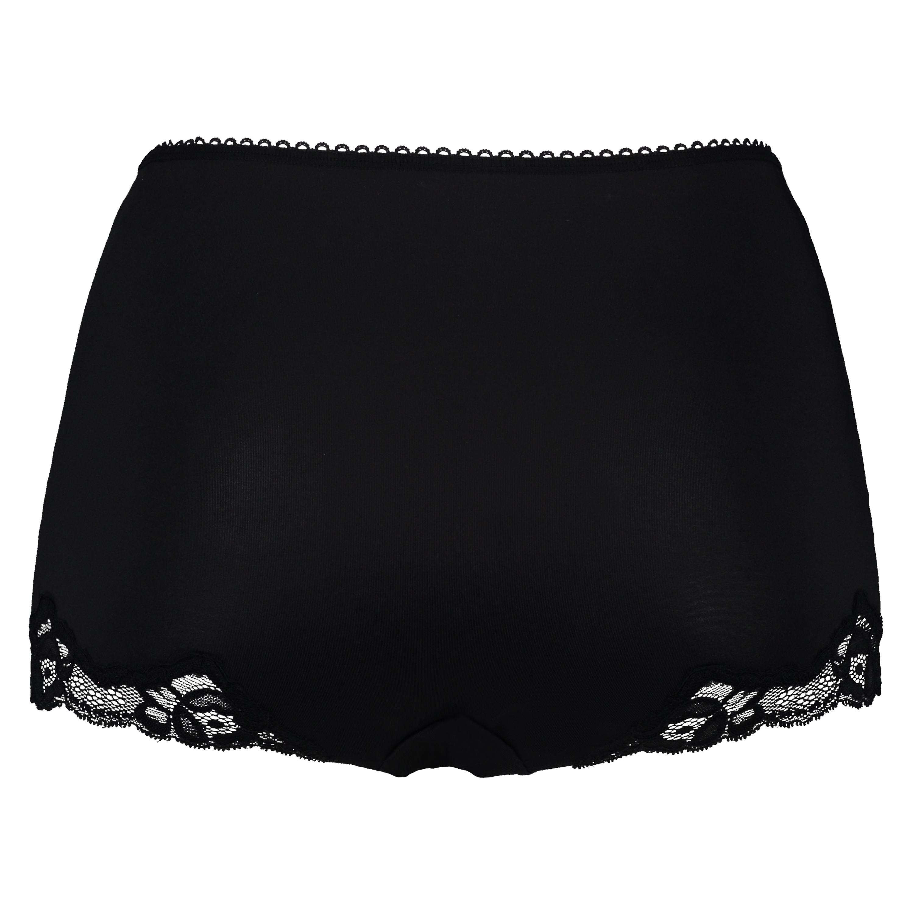 Secret Lace maxi rio briefs, Black, main