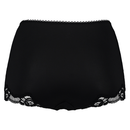 Secret Lace maxi rio briefs, Black