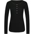 Long-Sleeved Pyjama Top, Black