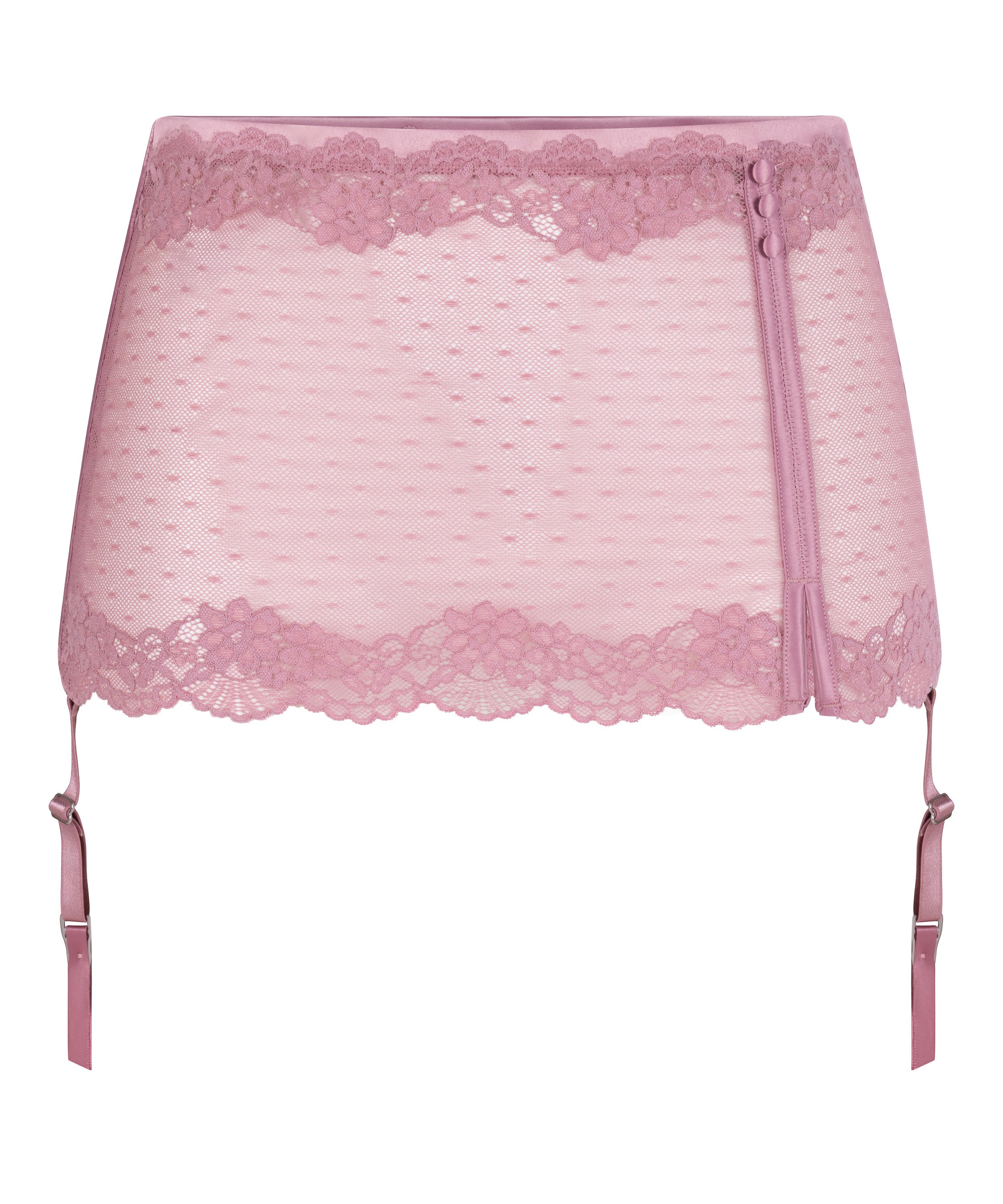Laila Suspenderbelt Skirt, Pink, main