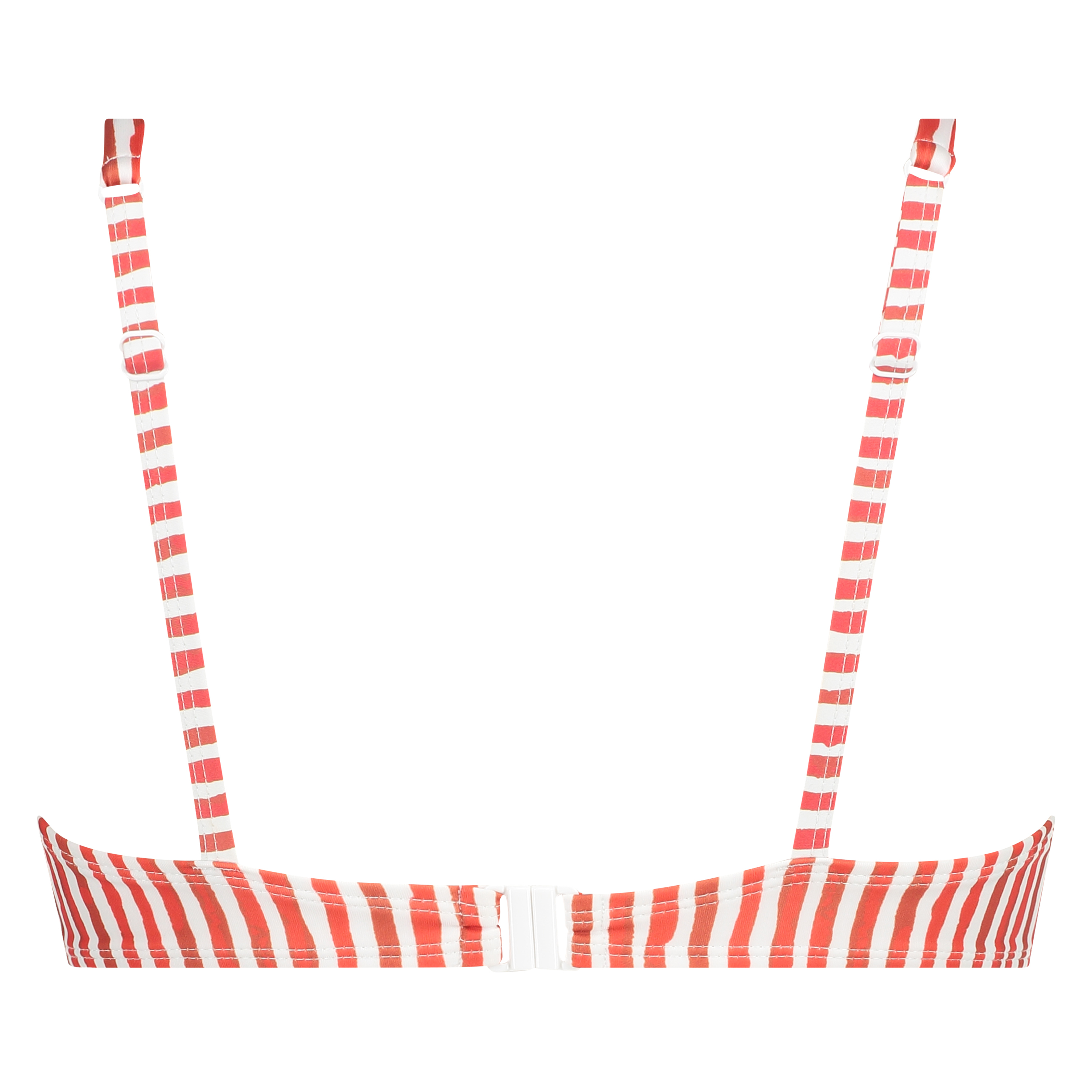 Julia non-padded underwired bikini top, Red, main