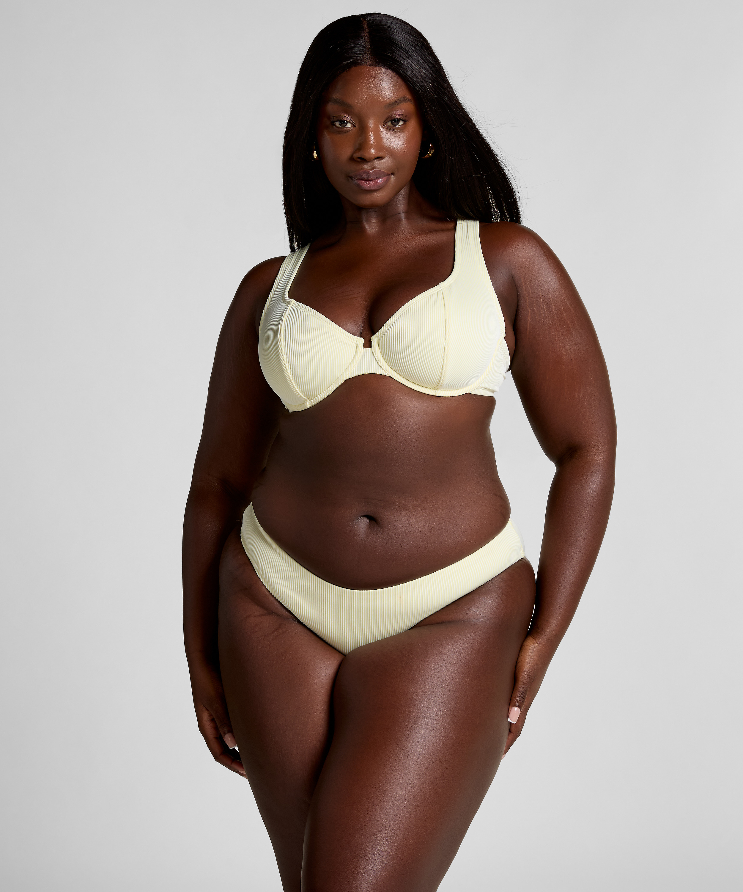 Fiji Bikini Top, Yellow, main