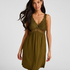 Nora Lace Slip Dress, Green