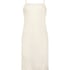 Satin Lace slip dress, Beige