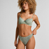 Marine Padded Underwired Bra, Green