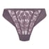 Malou Highleg Thong, Purple