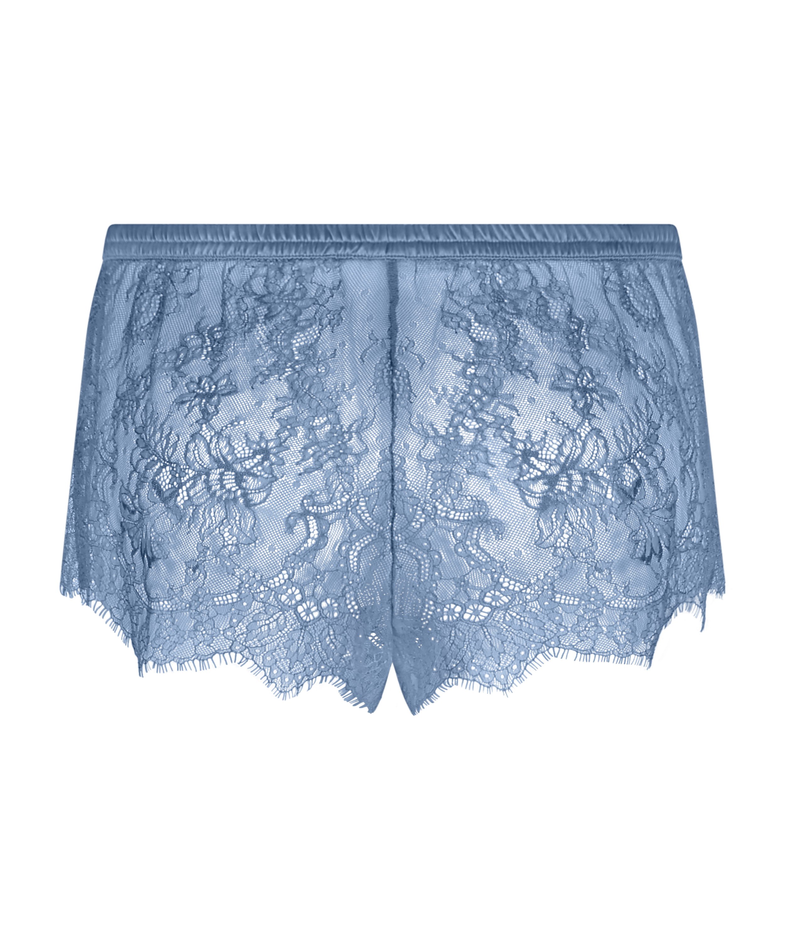 Delphine Lace Shorts, Blue, main