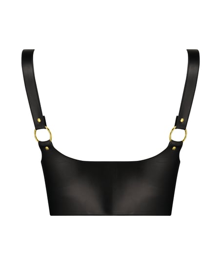 Private Push-Up Top, Black