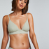 Smooth Triangle Bralette, Green