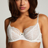 Marine Non-Padded Underwired Bra, White