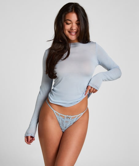 Maxime thong, Blue