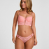 Padded Underwired Longline Bra Aveline, Pink