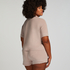 Essential Jersey Short-Sleeved Jacket, Beige