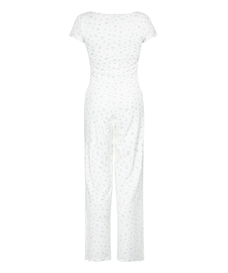 Pyjamaset Rib, Blue