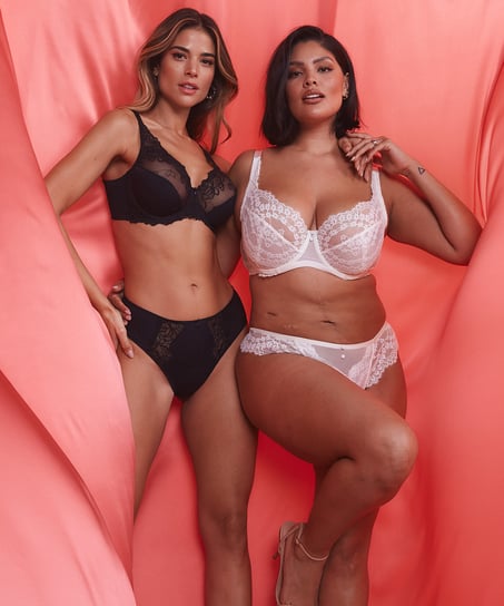 Diva Non-Padded Underwired Bra, Black