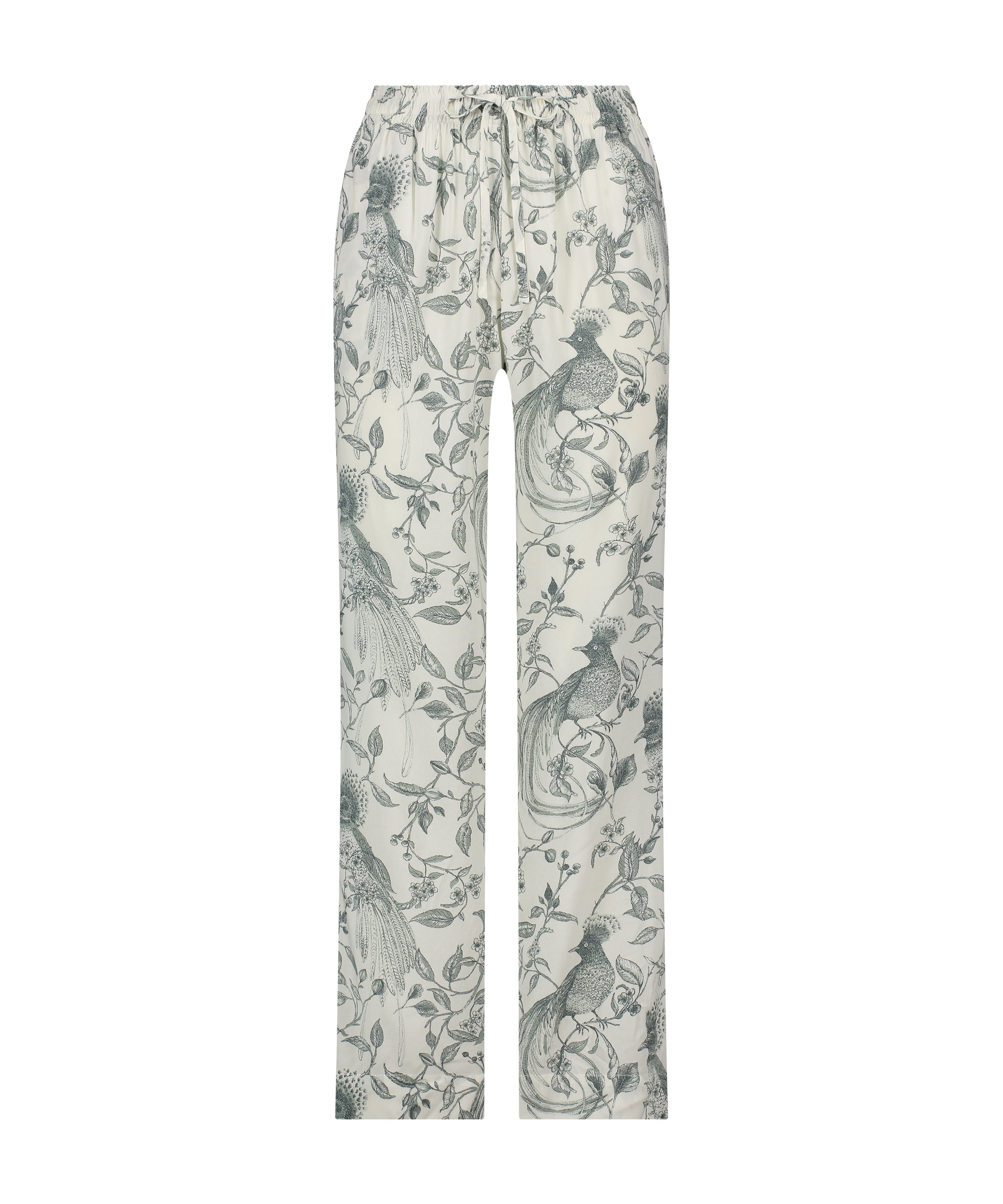 Cotton Pyjama Pants, White, main