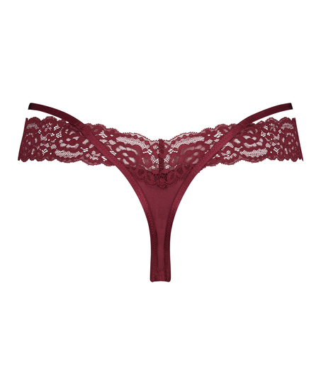 Willow Low RiseThong, Red