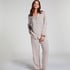 Satin Trousers, Beige