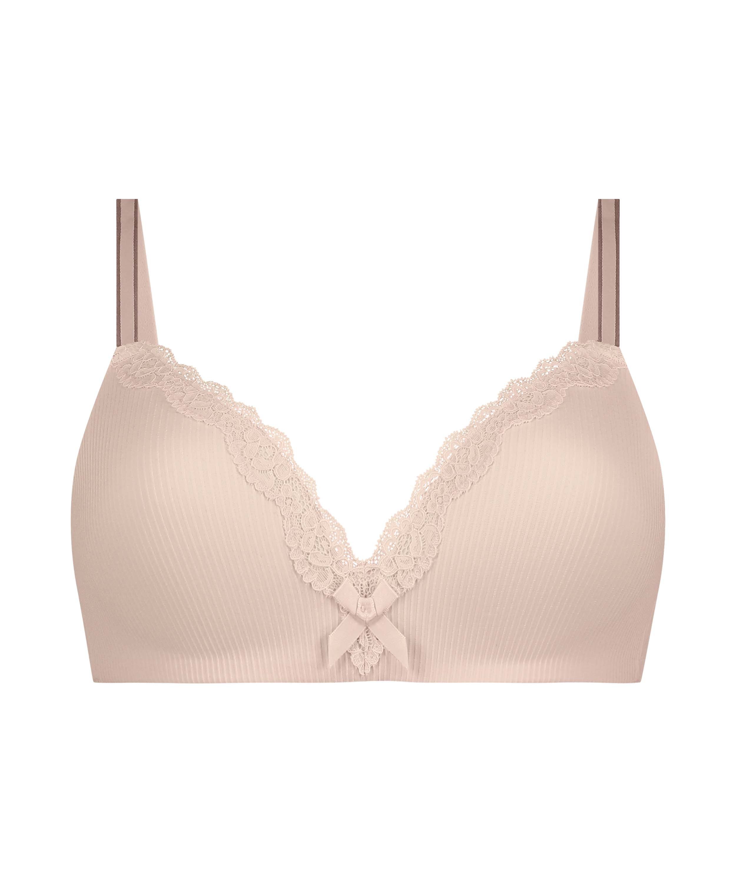 Lola Padded Non-Wired Bra, Pink, main