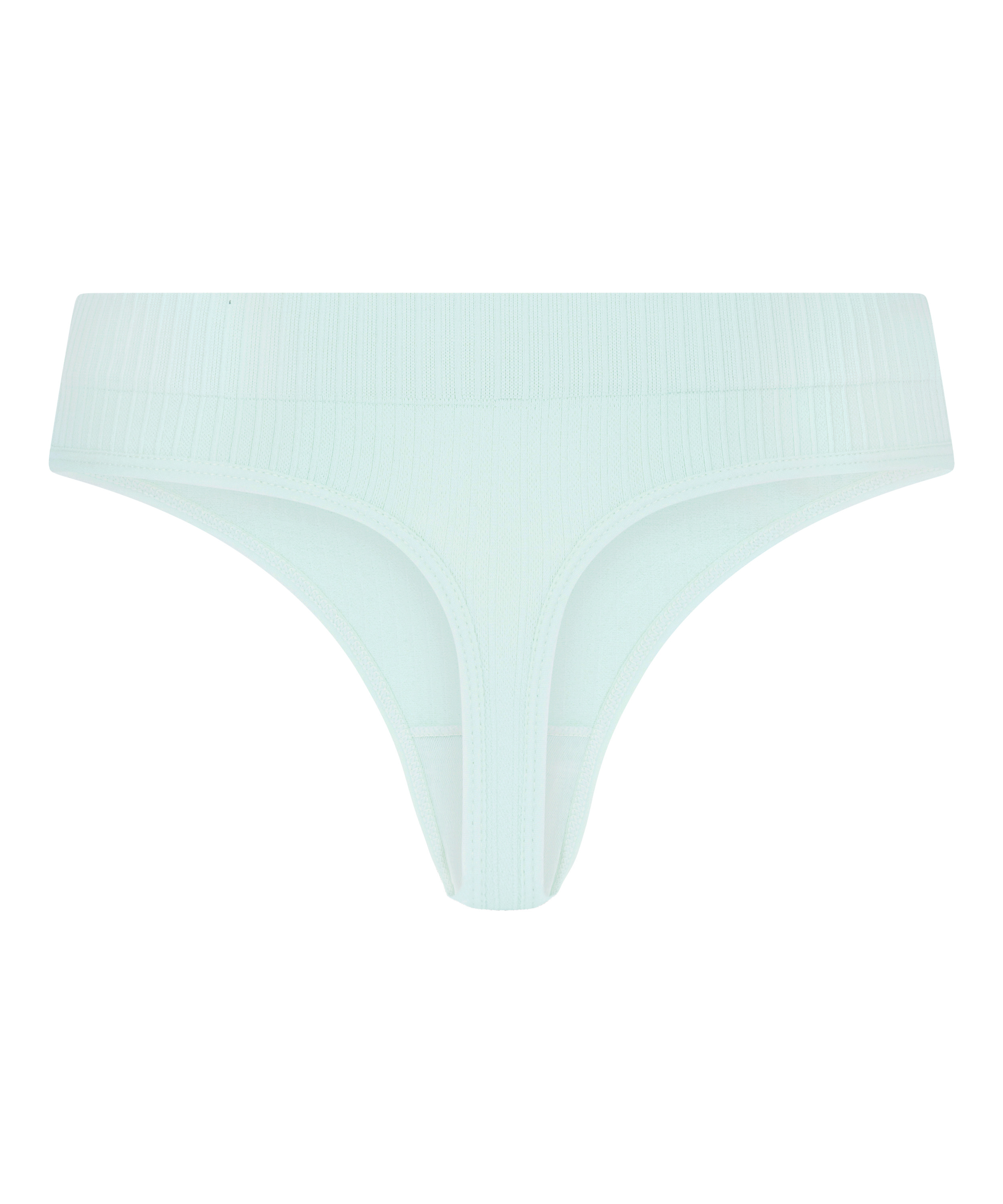 Dianne High Leg Thong, Green, main
