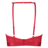 Tomei Non-Padded Underwired Bra, Red