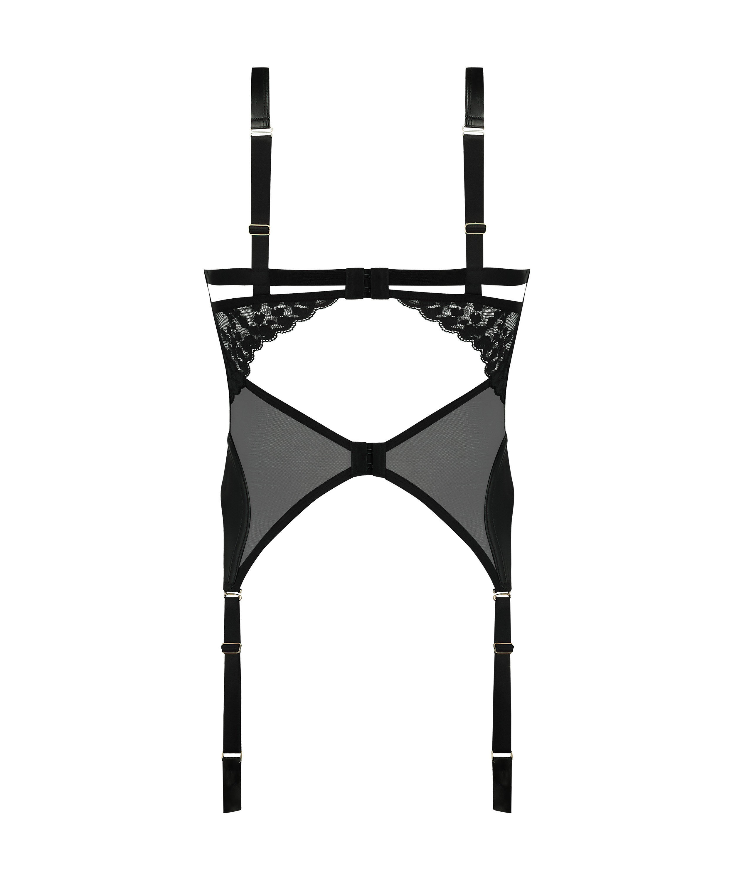 Desire Bustier, Black, main