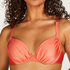 Sunrise Padded Underwired Bikini Top, Orange