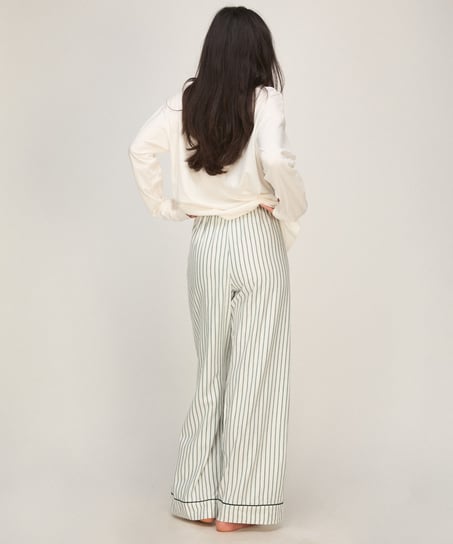 Pyjama Set Viscose, White