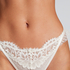 Harmony Highleg Thong, White