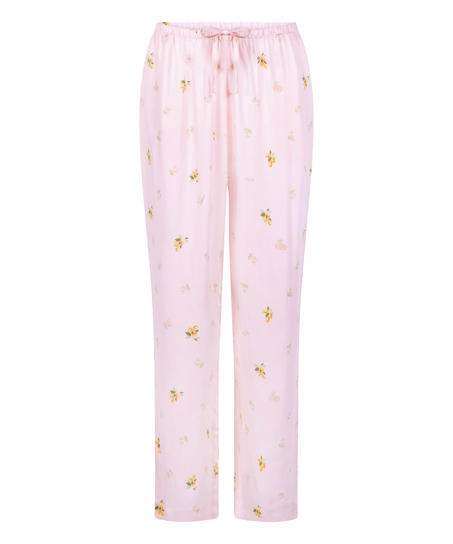 Satin Trousers, Pink