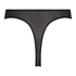 Katie High Leg Thong, Black