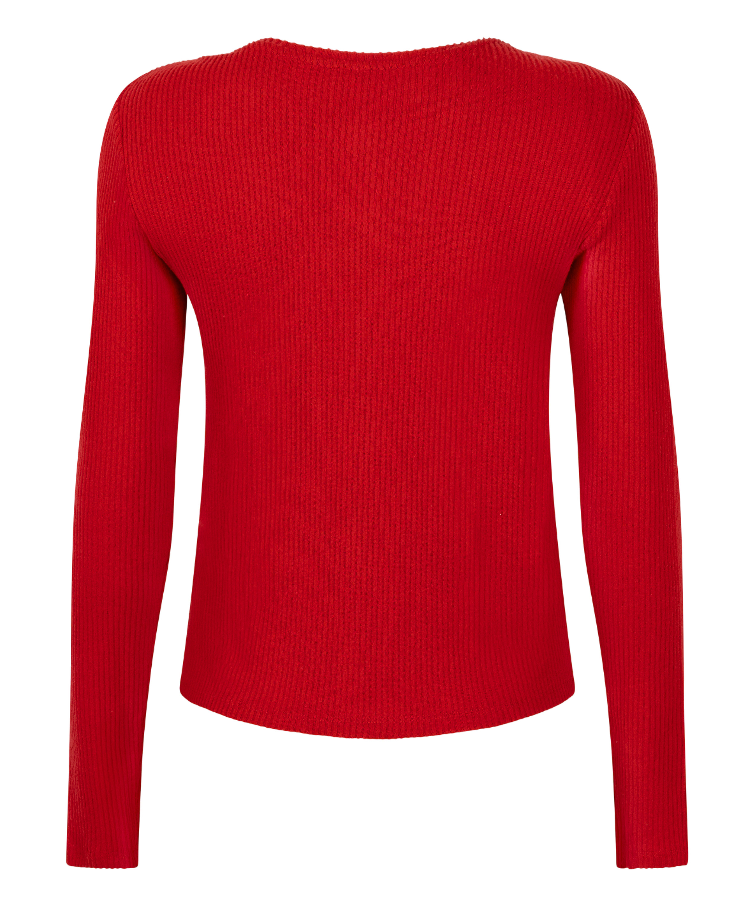 Cardigan Ribbed Jersey, Red, main