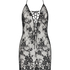 Mya Slip Dress, Black