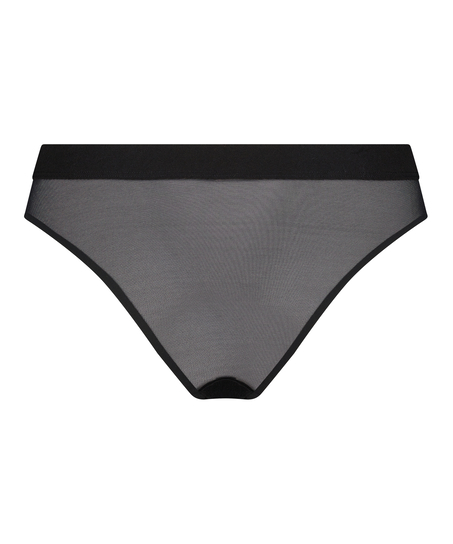 Invisible Brazilian Mesh, Black