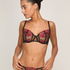 Non-Padded Underwired Bra Dahlia, Black