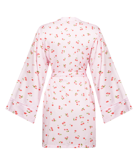 Satin Kimono, Pink