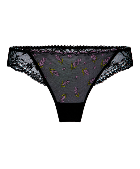 Thong Iris, Black