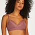 Sophie Padded Non-Underwired Bra, Purple