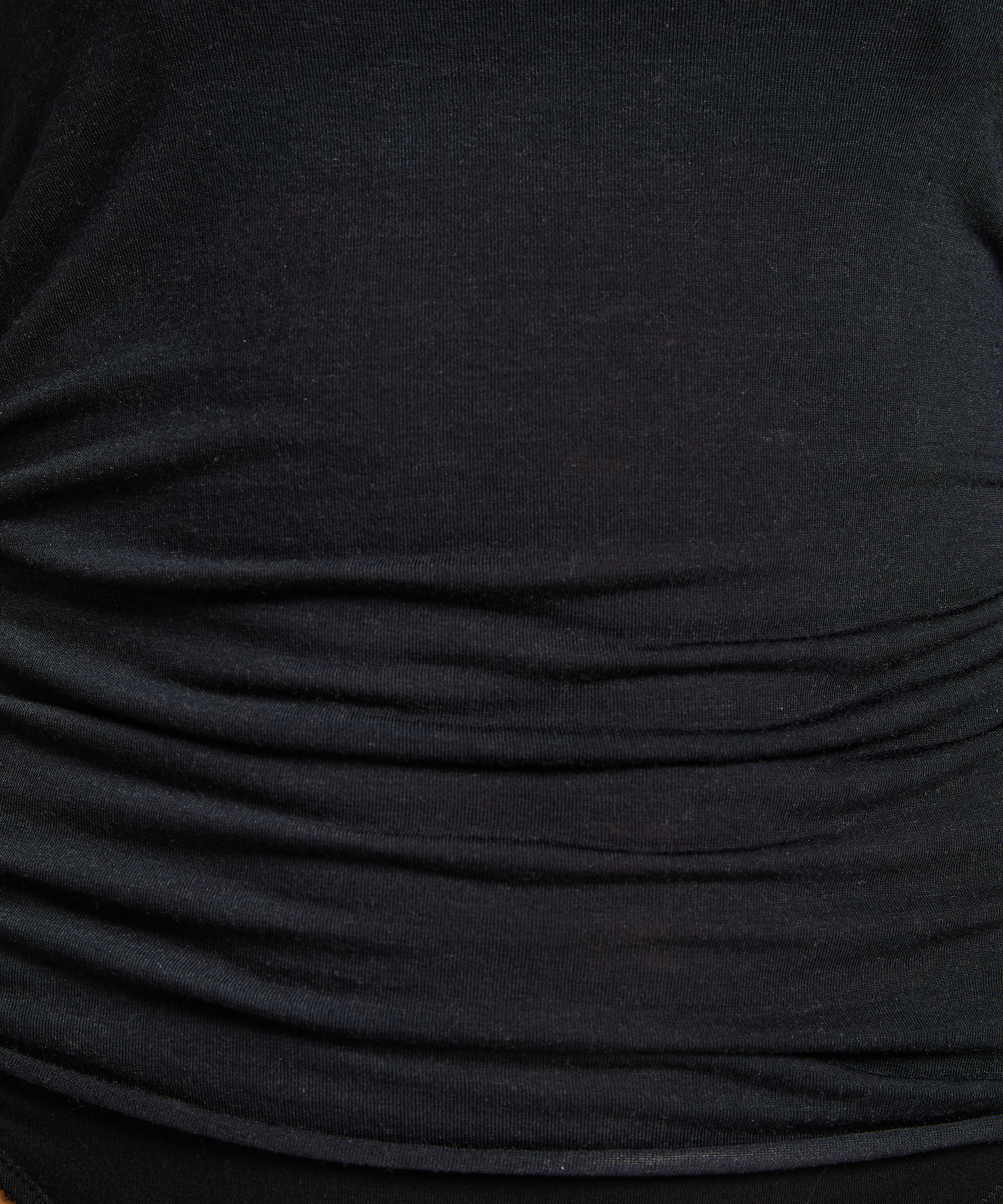 super soft Boatneck Shirt with Cashmere, Black, main