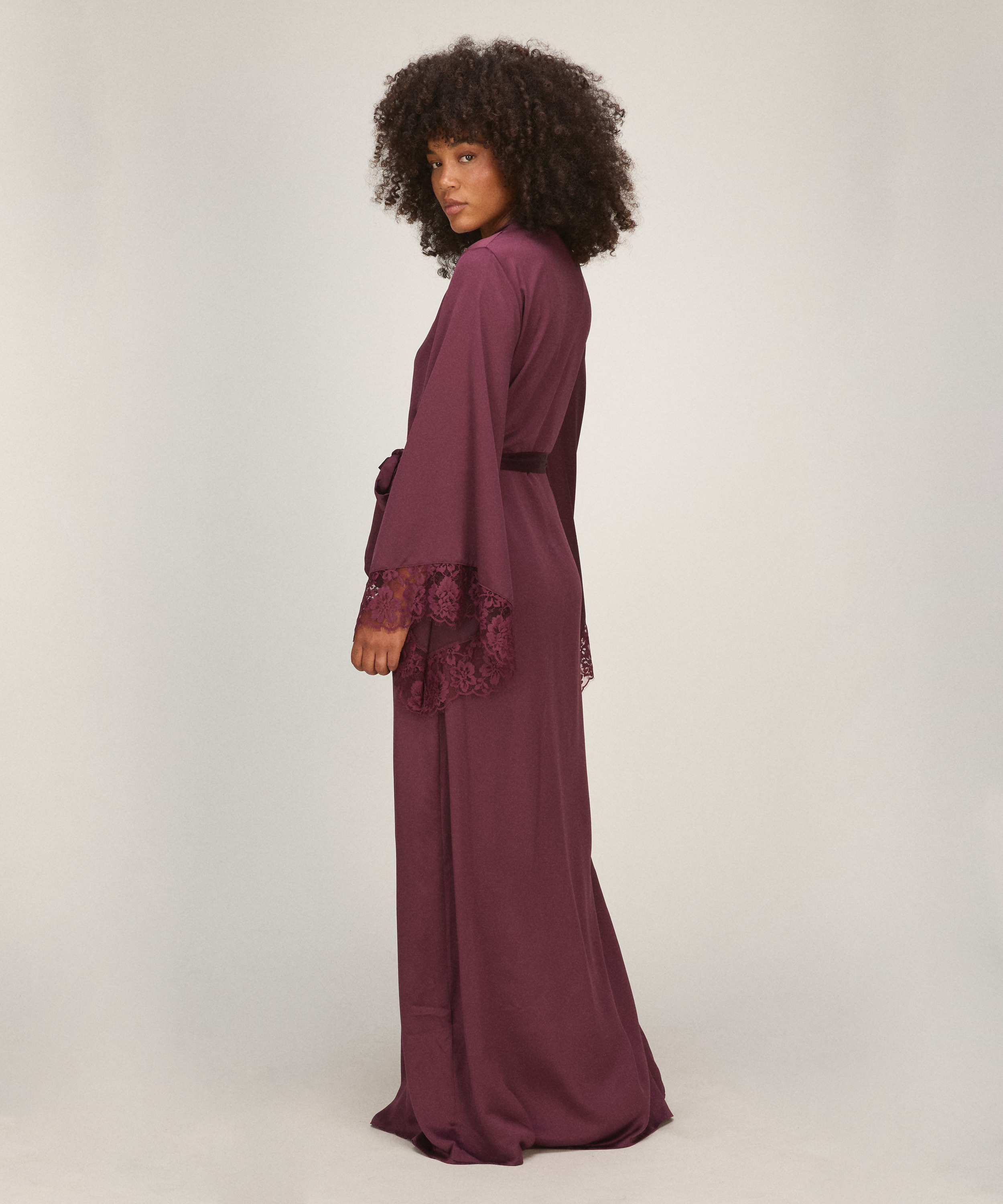 Long Kimono Lana, Purple, main