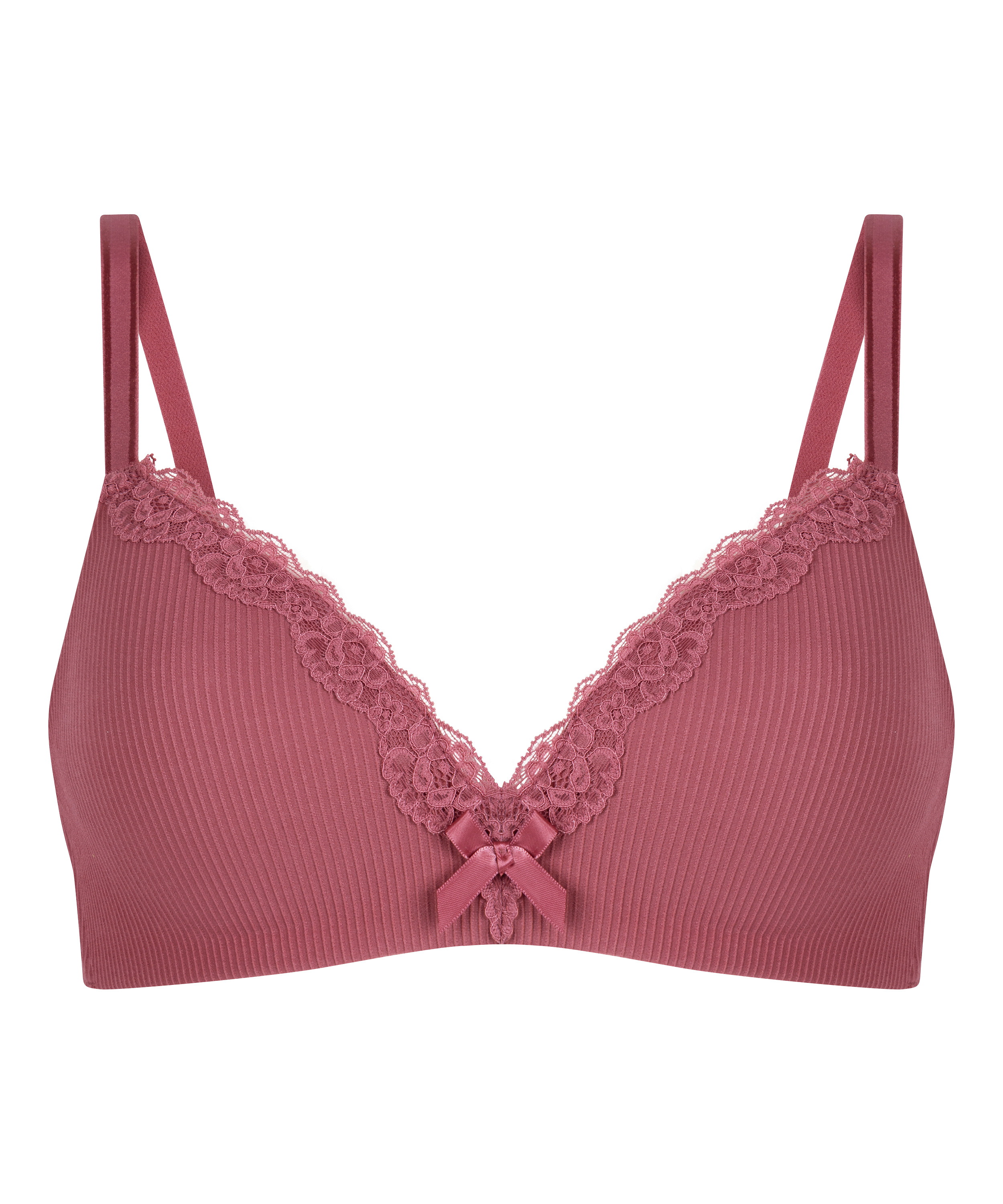 Lola Padded Non-Wired Bra, Purple, main
