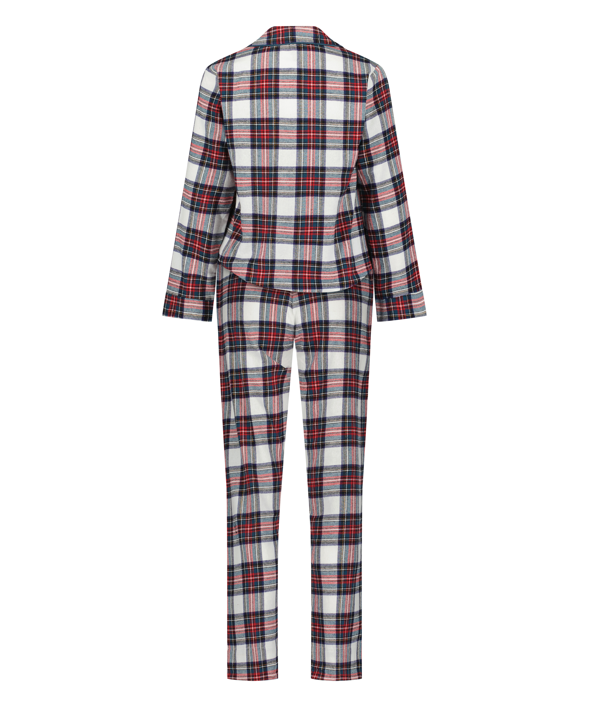 Twill pyjama set, White, main