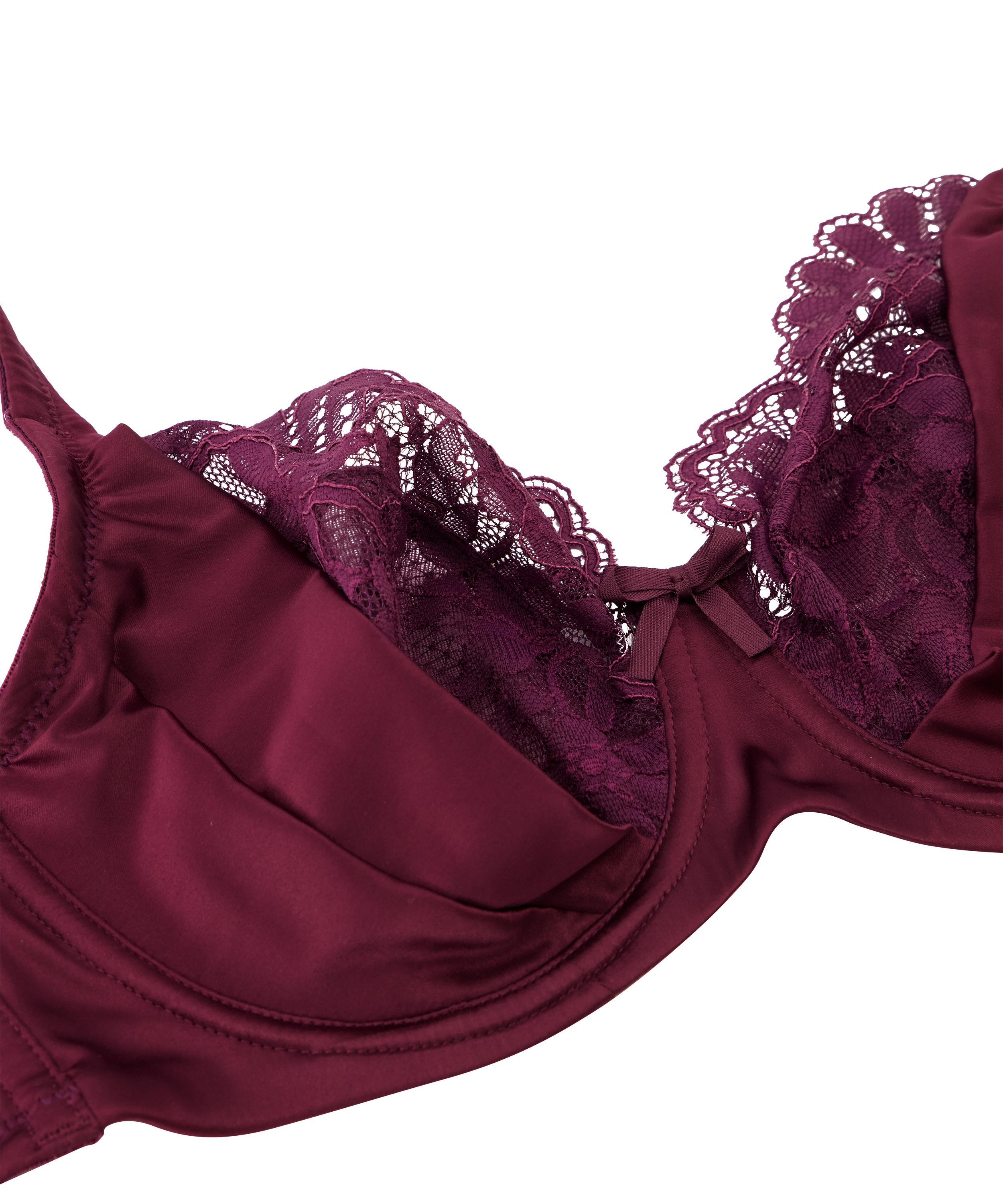 Jamie Non-Padded Underwired Bra, Purple, main