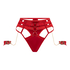 Noeki High-Waisted Highleg Thong, Red