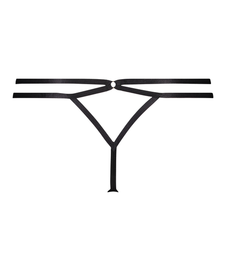 Effie tanga thong, Black
