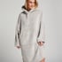 Flannel Fleece Hoodie, Gray