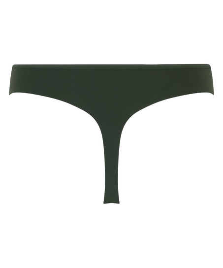 Invisible thong Stripe mesh, Green