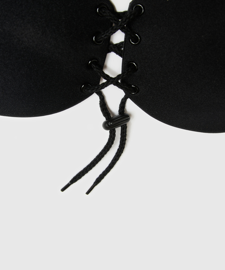 Adhesive Push-Up Bra, Black